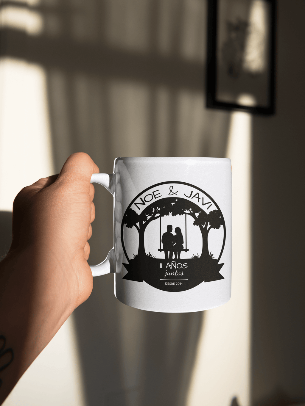 Tasse personnalisée anniversaire