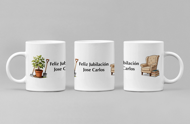 Tasse personnalisée Cadeau de départ à la retraite