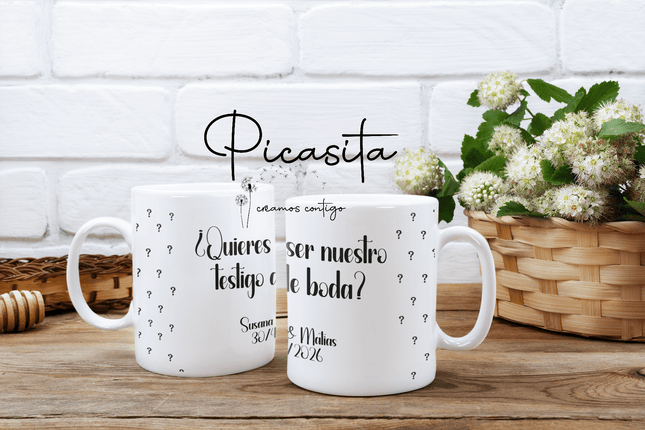 Tasse Veux-tu être mon témoin ?