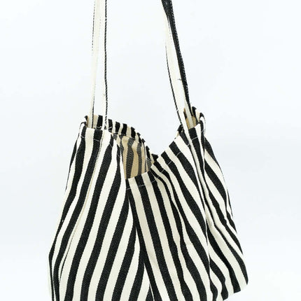 Tote Bag Personalizado con Parche de Cuero PU Negro