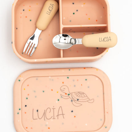 Tupper de Silicona XL con Compartimentos