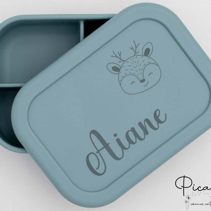 Tupper de Silicona XL con Compartimentos