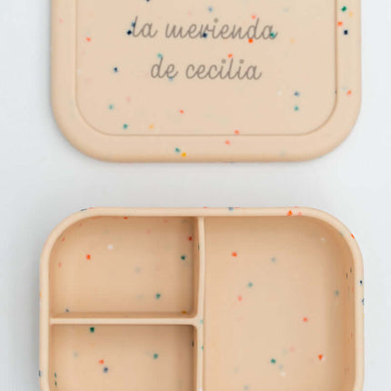 Tupper de Silicona XL con Compartimentos