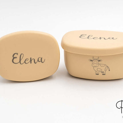 Tuppers de Silicona Personalizados Pequeños (2 Uds)